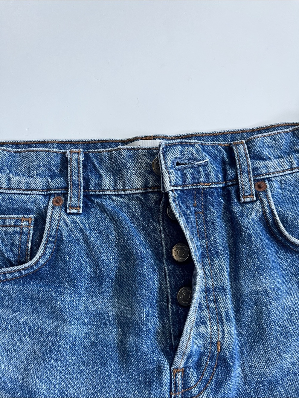 Reformation Charlene High Rise Jean Shorts size 28 - Picture 2 of 8